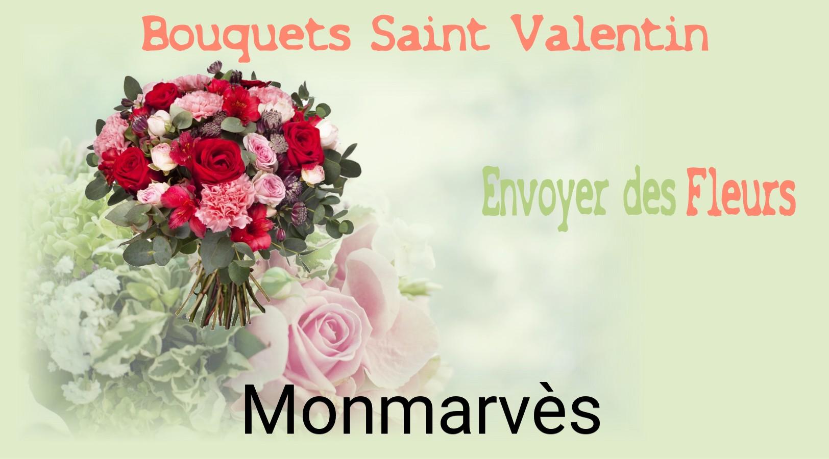 Roses de Saint-Valentin livrées à Monmarvès